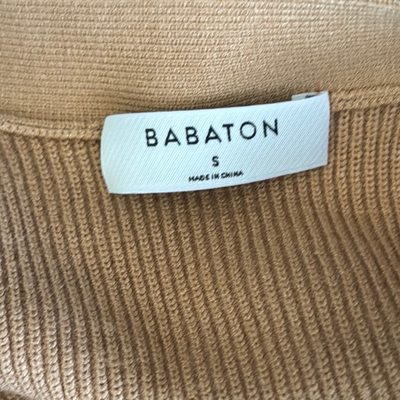 Aritzia Babaton Kinney Tan Women's Sweater - Picture 14 of 14